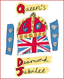 The Queen's Diamond Jubilee logo